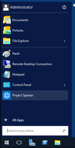 New Start Menu