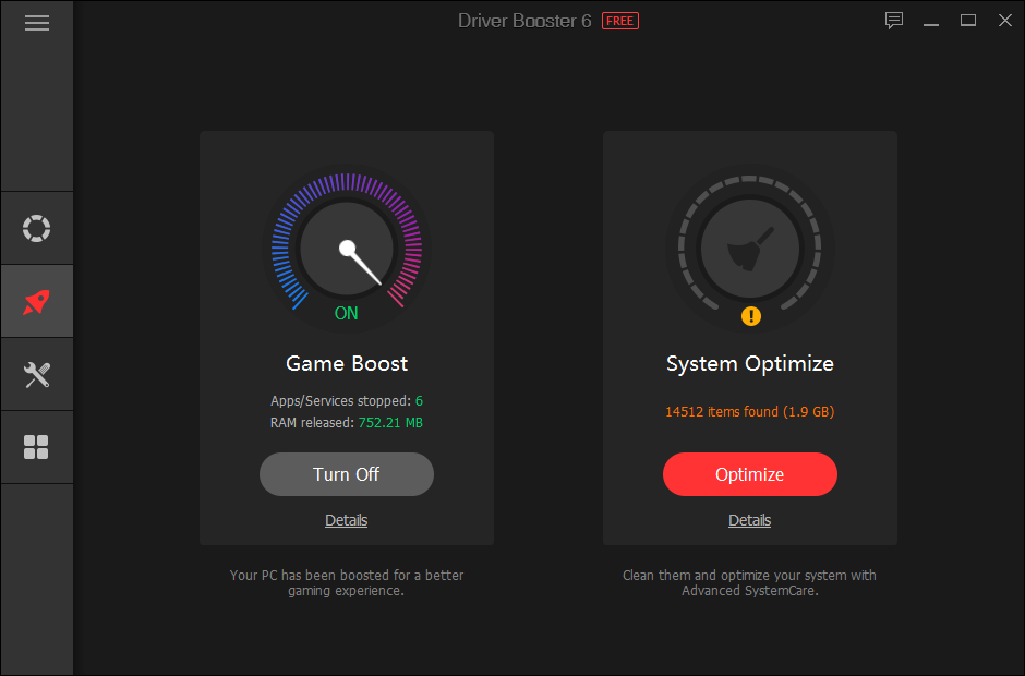 Optimize computer performance with Driver Booster